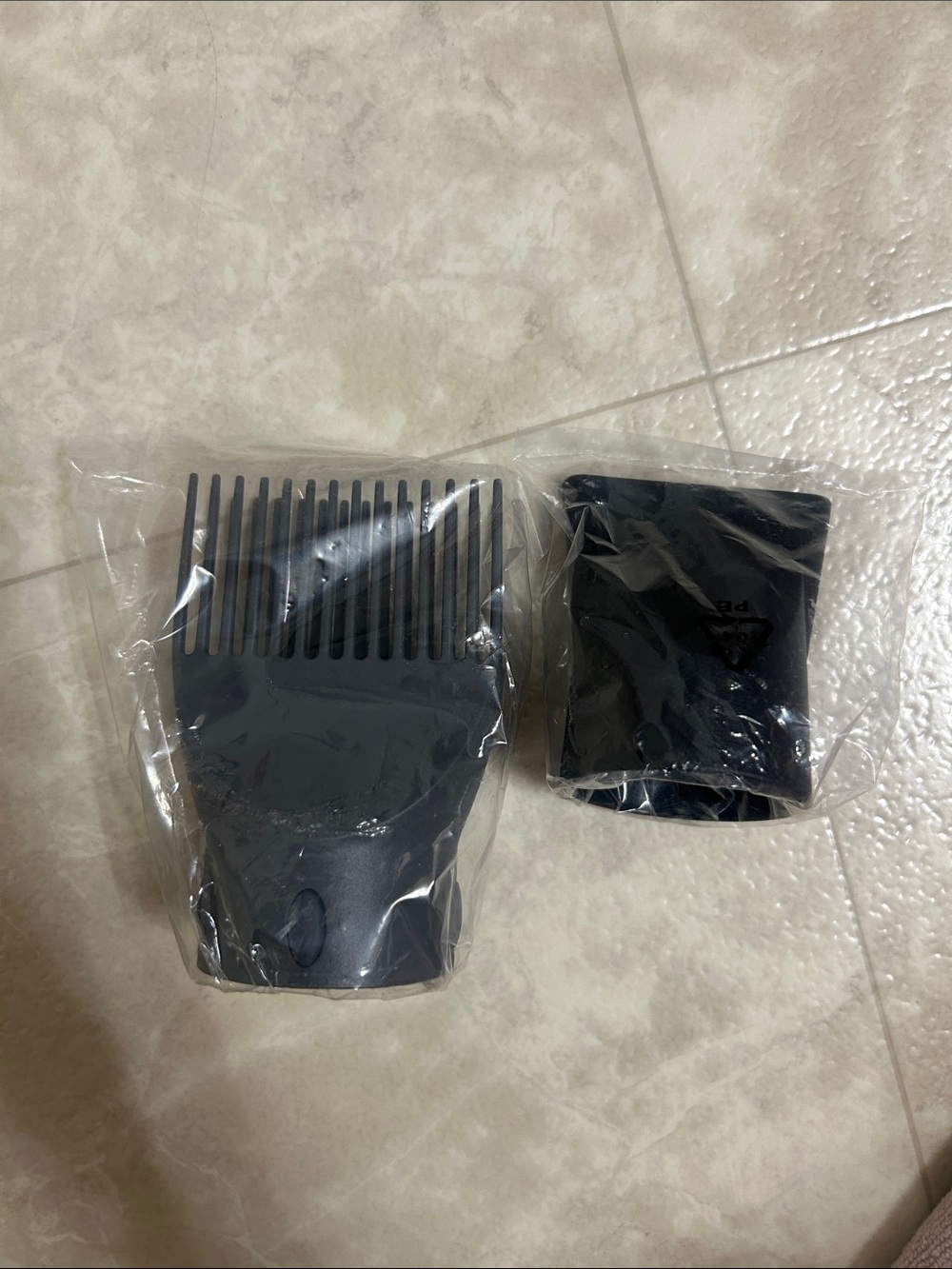 Hair drying accessories.